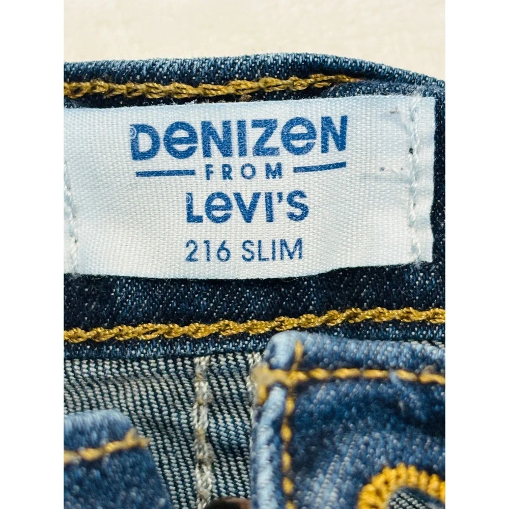 Denizen from Levis 216 Slim Fit Jeans Mens 36x30 Dark Wash Blue 44741-0284